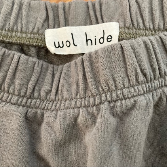 Wol hide easy sweatpants in fir, size large. - Picture 3 of 4